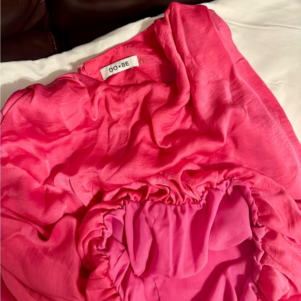 DO+BE Sleeveless Fuchsia Blouse - Size Small - Picture 5 of 5